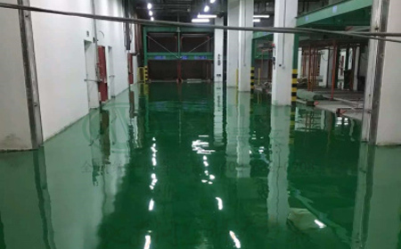 11月静宁静宁环氧地坪施工高峰来袭，梦得来化工多项目同步推进保交付